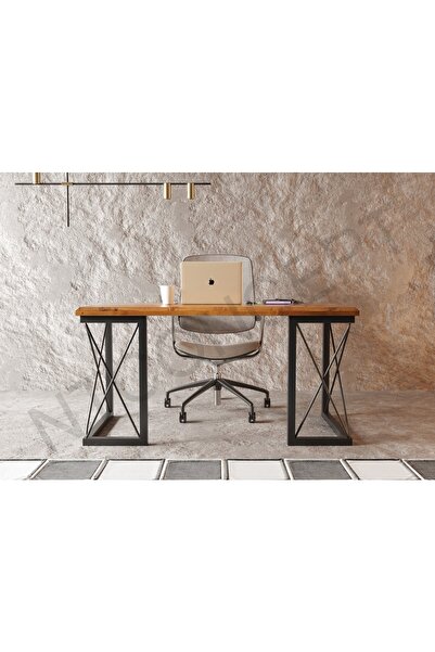 NT Concept Ntconcept Bui Masif Ağaç Ofis Ve Çalışma Masası(75CM-120CM)