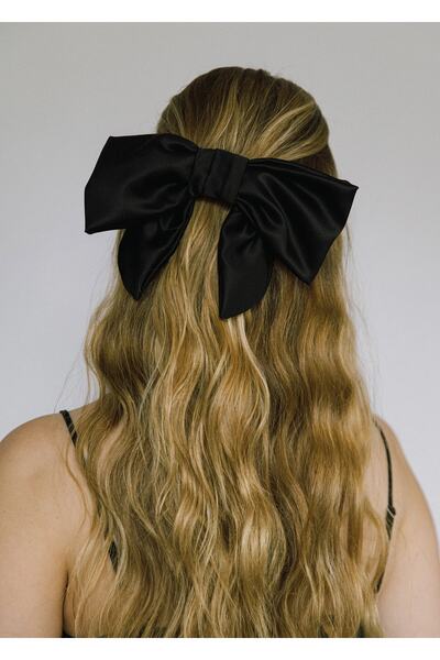 CSR Collection Dvoslojno Mašna od svilenog satena sa kopčom