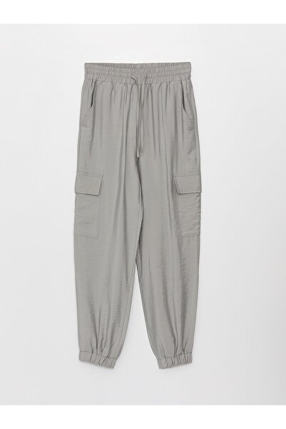 LC Waikiki Dámské kalhoty Jogger s elastickým pasem