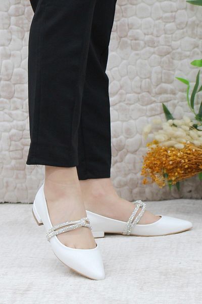 Mehmet Mete 61-02 Fashion Stoned Balerini dama