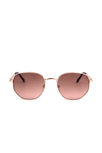 Calvin Klein Sunglasses - Brown - Geometric
