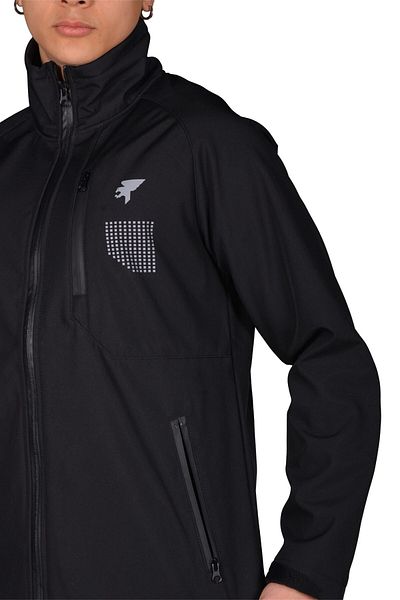 Joma Drop Softshell - Palton sport negru pentru bărbați - 4222700