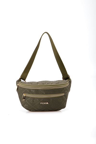 Fossil Khaki dámská taška do pasu 05FS23Y449