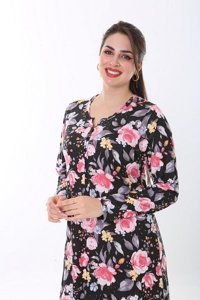 Etoile Women's Bamboo Long Home Dress Nightgown 72715