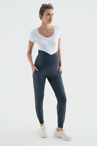 Artış Φούτερ Jogger για μητρική τσέπη σταυρωτής ζώνης