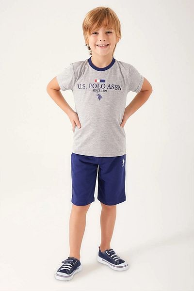 U.S. Polo Assn. Us Polo 100% βαμβακερό σορτς για αγόρι 1307