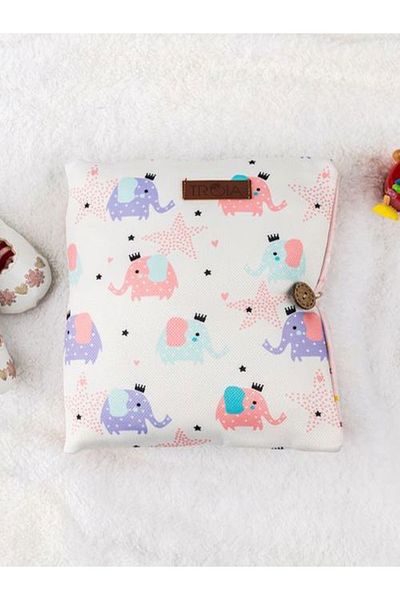 Aşkın Parti Evi Baby Diaper Care Bag Organizer Elephant