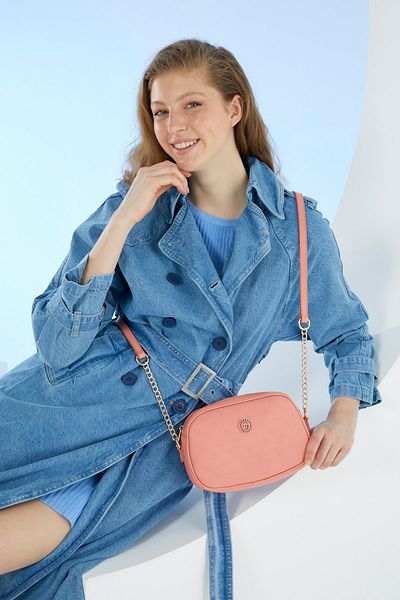 Pierre Cardin Coral Print Women's Shoulder Bag 05Po22Y1543