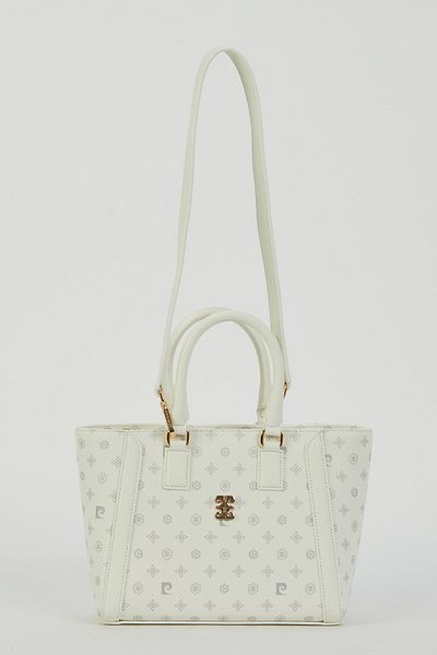 Pierre Cardin Damen-Umhängetasche mit weißem Monogramm 05PO23Y1718