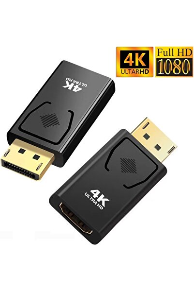 Alfais 4946 4k Destekli Displayport Hdmi Çevirici Dönüştürücü Adaptör