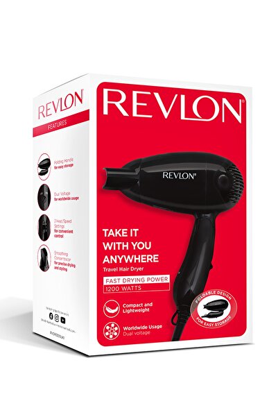 Revlon Katlanabilir Seyahat Tipi Saç Kurutma Makinesi RVDR5305E2