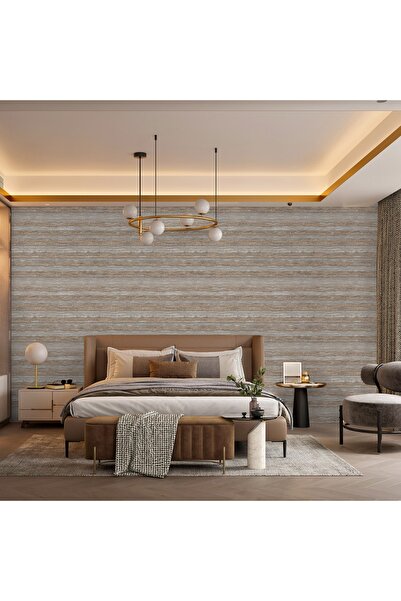 Adawall Vera Duvar Kağıdı Doğal Taş Desenli Non-woven Kağıt Taban Vinil Kaplı