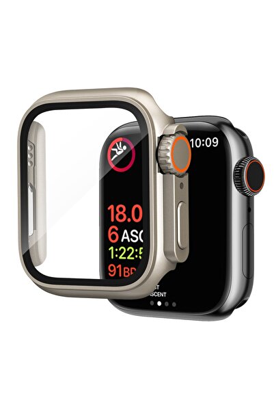 Cool Cold Apple Watch Ultra 9/8/7 Yükseltme Case Pc Cam Kılıf (45MM) Uyumlu Koruma