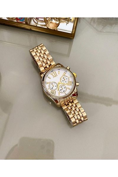 pullmarkt Roman Numeral - M Kors Model Analog Wristwatch Unisex