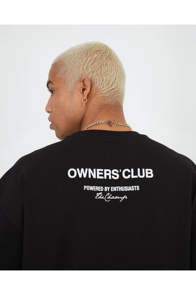 Machetta Βαμβακερό μπλουζάκι με στάμπα Owners' Club με λεπτομέρεια στο στήθος