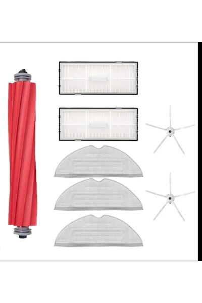 LİN GRUP Roborock S7 Maxv și S7 Ultra - Set de filtru și perie de schimb compatibil