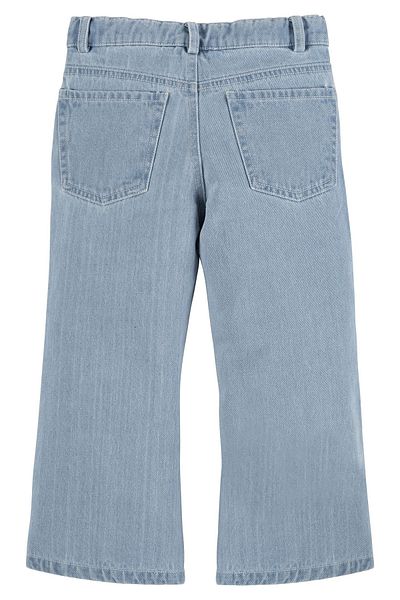 İdilbaby&Mamino Girl's Cloud Pattern Jeans