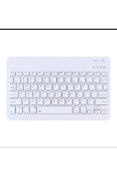 Alfa MEC Iphone 14 Pro Max Bluetooth Klavye Uyumlu Kablosuz Bluetooth Q Klavye