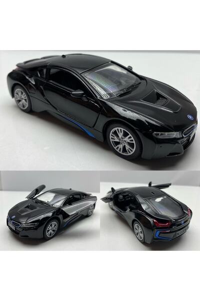 afreyz oyuncak Diecast,metal Oyuncak Araba Bmw I8 Çek Bırak Model Araba Lisan...