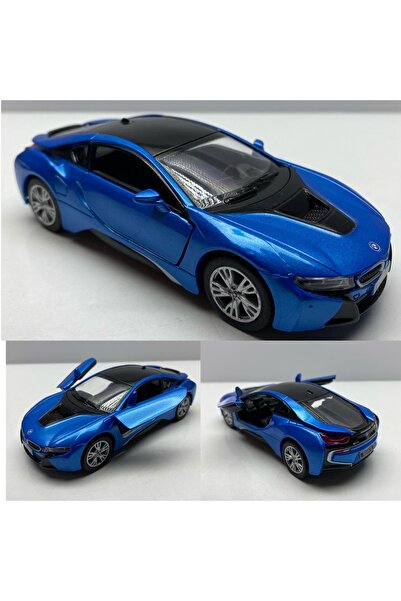 afreyz oyuncak Diecast,metal Oyuncak Araba Bmw I8 Çek Bırak Model Araba Lisan...