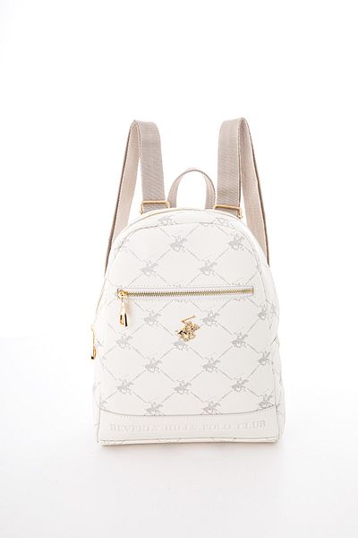 Beverly Hills Polo Club White Women's Backpack 05BHPC112