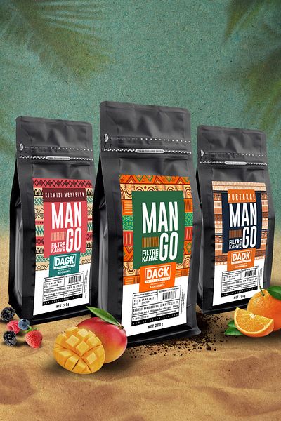 Dagk Filter Coffee Summer Special Series 3x200gr (mango/mango&orange/mango&red Fruits)