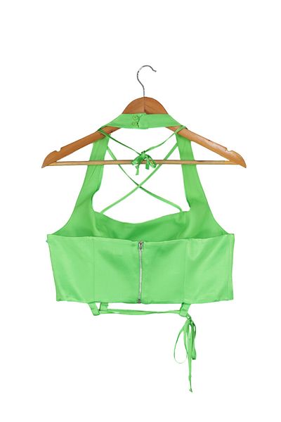 Twist Bluză de damă verde deschis