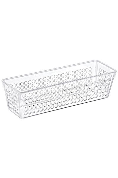 Open Home Concept 1.1 Lt Handy Narrow Refrigerator & Cabinet Organizer 3 Pieces 23.5x7.5x6 Cm