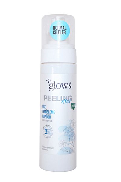 Glows Peeling Facial Cleansing Foam Normal Skin 200 Ml