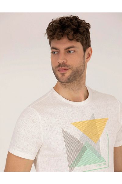 centilmen Μπλουζάκι Slim Fit Crew Neck 1588946