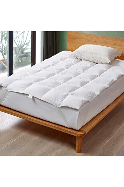 Elyaf Sepeti Dört Köşesi Lastikli Kapitone Desenli Yıkanabilir Silikon Yatak ...