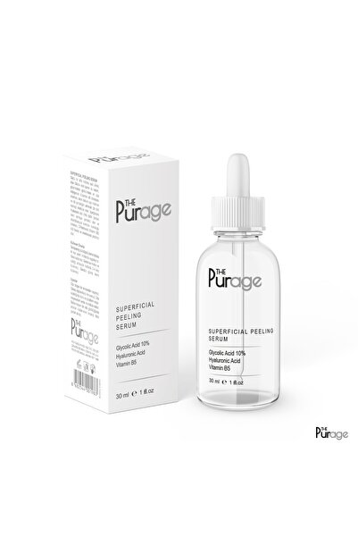 The Purage Superficial Peeling Serum (GLYCOLİC ACİD 10% HYALURONİC ACİD)