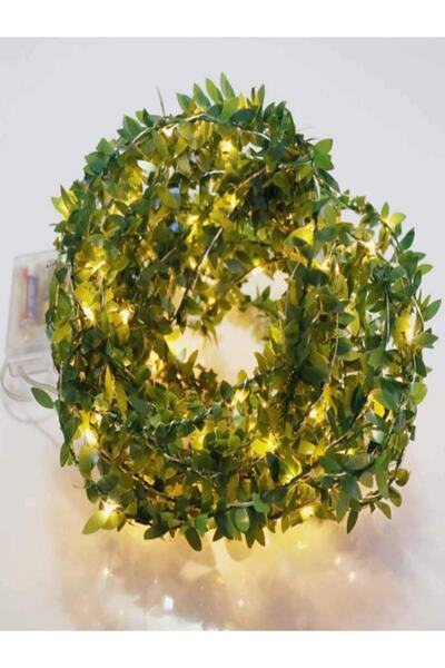 ledison Dekoratif Yapay Yapraklı Peri Led 3 metre Sarmaşık Ledli