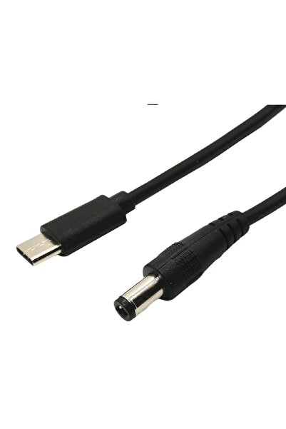 Alfais 4213 Type C To Dc 12v Pd 5.5*2.5mm Adaptör Çevirici Power Şarj Kablosu