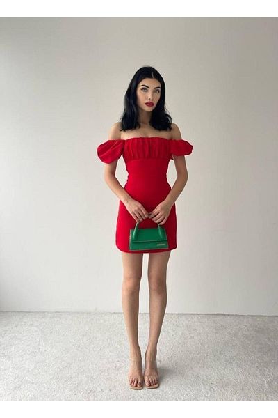 HASYAMORE Rochie de damă mini cu spatele decoltat Atlas cu design special
