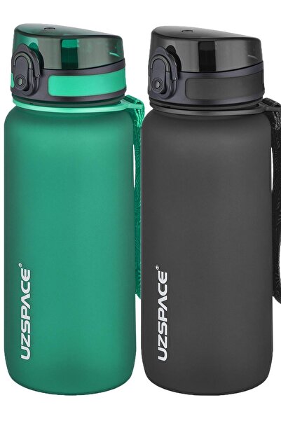 Uzspace 650 Ml 2-Piece Tritan Flask Set in 14 Different Color Options - Fiftyfifty