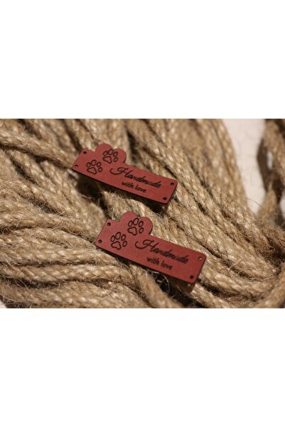 Deri Etiket 1,5*3,5 Cm 25 Adet Sd108