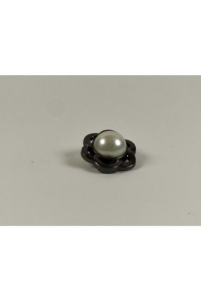 Kariyer Astar 2.5 Cm Footed Gold Pearl Detailed 10 Pieces Buttons