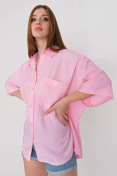 Addax Shirt - Pink - Regular fit