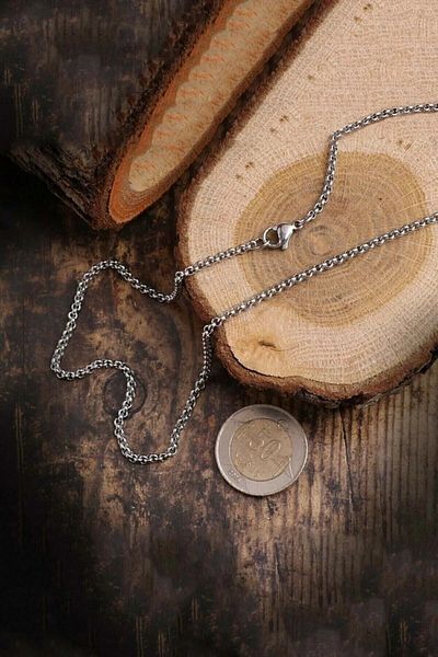 The Collection Italian Tarnish Stainless Steel Chain