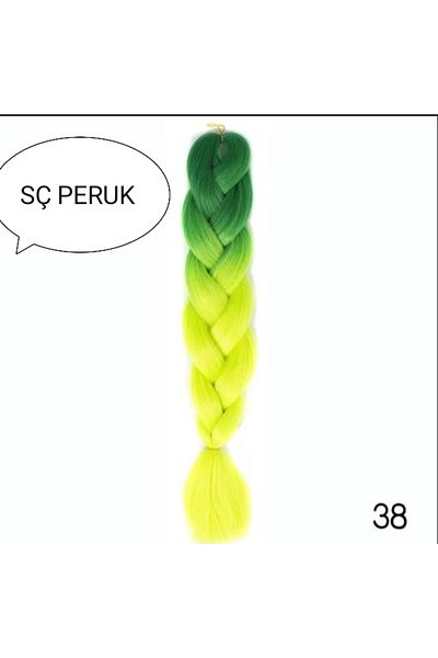 BLOSSİ Omreli-38 African Braid - 100 g Synthetic Braiding Hair