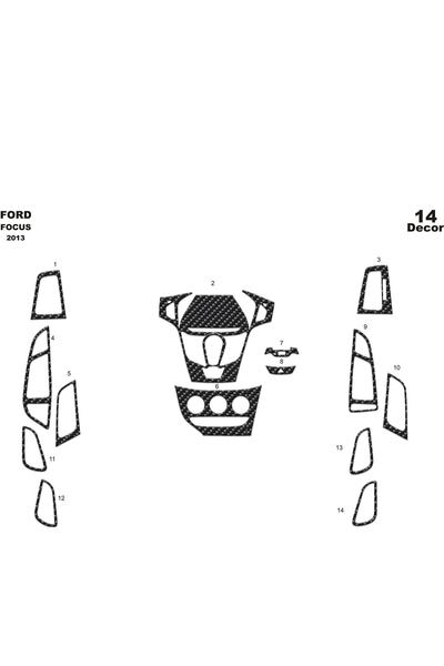 meriç cockpit design ميريك® فورد فوكس فورد فورد فورد فورد توربيدو غطاء أمامي ...