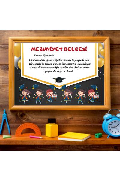 Etkinlikdenizi Mezuniyet Belgesi Siyah (3 ADET)