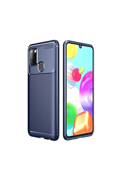 Samsung Galaxy A21s Case Carbon Design Wonderful Cut Negro Cover