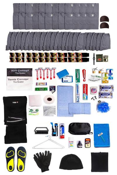 Asker Kolisi 30’lu Kışlık Kütahya Havacı Asker Malzemeleri (vıp) - Yeni Bedelli Asker Seti