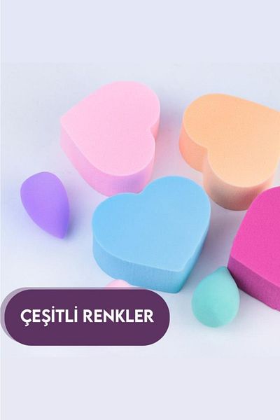 MUJGAN Pink Color Lovers Sponge Set of 2