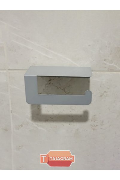 TASAGRAM Gray Metal Bathroom Wc Paper Roll Napkin Holder, Toilet Napkin Holder
