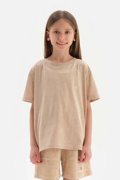 Dagi Hnedé Unisex tričko Local Seed Cotton Cotton