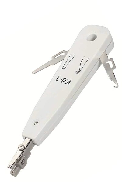 usin Krone Bıçağı Kep Kep Rj11 Rj45 Telefon Kablosu Irtibatlama Hat Test Pens...