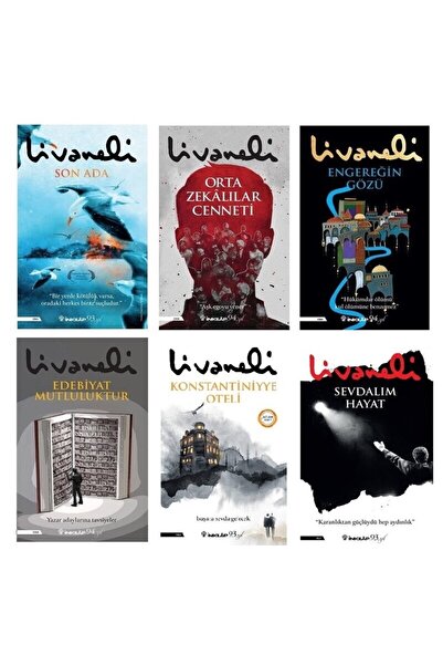 Peta Zülfü Livaneli Set-sevdalım Hayat-konstantiniyye Oteli-edebiyat Mutluluktur-engereğin Gözü+2 Kitap